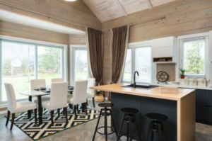 wet bar about kitchen and baths