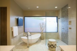 about kitchens and baths installing freestanding bathtub