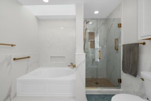 about kitchens and baths walk-in showers and bathtubs
